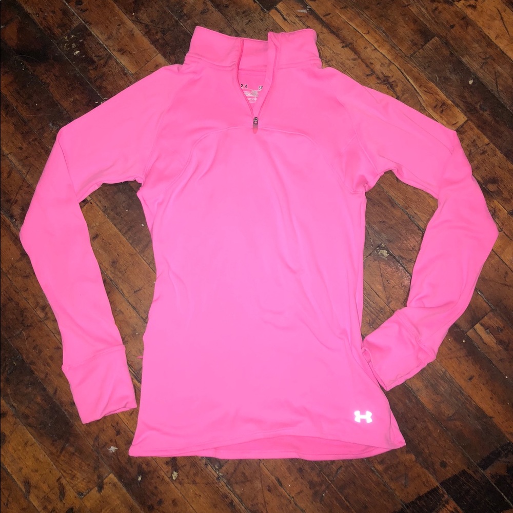 Hot pink Under Armour pullover
